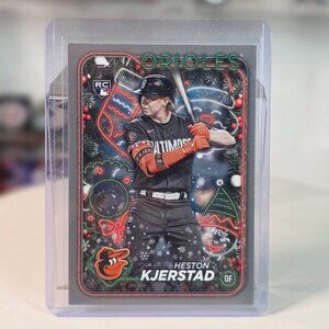 2024 Topps Holiday Heston Kjerstad RC Orioles #H171